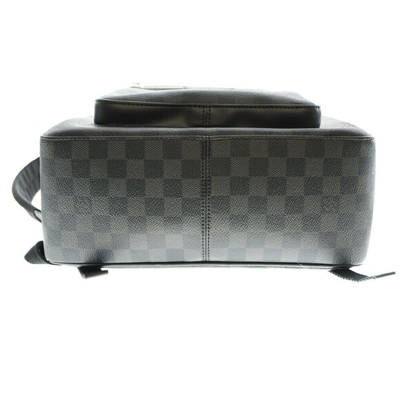 louis vuitton backpack josh damier black Graphite Alps Reeluxs 3 interior slip pockets LOUIS VUITTON Josh Damier Graphite